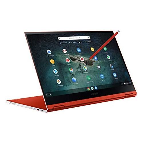 삼성 Samsung Electronics Samsung Galaxy Chromebook 13.3 UHD AMOLED - HD Intel Core I-5 Processor (256GB Storage, 8GB RAM) - 2020 Model - US Warranty - Fiesta Red - XE930QCA-K01US