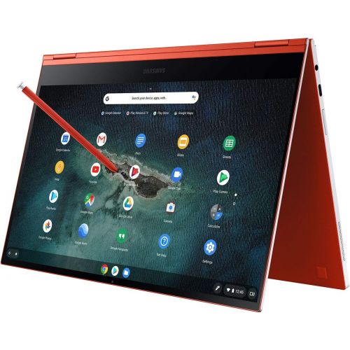 삼성 Samsung Electronics Samsung Galaxy Chromebook 13.3 UHD AMOLED - HD Intel Core I-5 Processor (256GB Storage, 8GB RAM) - 2020 Model - US Warranty - Fiesta Red - XE930QCA-K01US