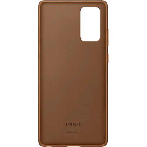 삼성 Samsung Electronics Samsung Official Galaxy Note 20 Series Leather Back Cover (Brown, Note 20)