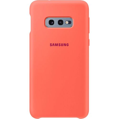 삼성 Samsung Electronics Samsung Official Original Non Slip, Soft Touch Silicone Silicone Case for Galaxy S10e / S10 / S10+ (Plus) (Berry Pink, Galaxy S10e)