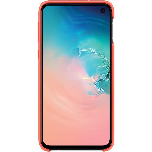 삼성 Samsung Electronics Samsung Official Original Non Slip, Soft Touch Silicone Silicone Case for Galaxy S10e / S10 / S10+ (Plus) (Berry Pink, Galaxy S10e)