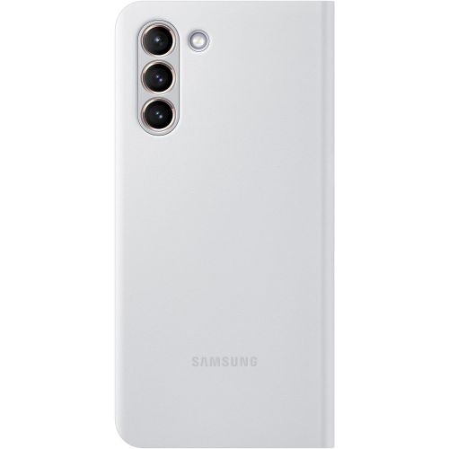 삼성 Samsung Electronics Samsung Galaxy S21 Official LED Flip Cover Case (Gray)