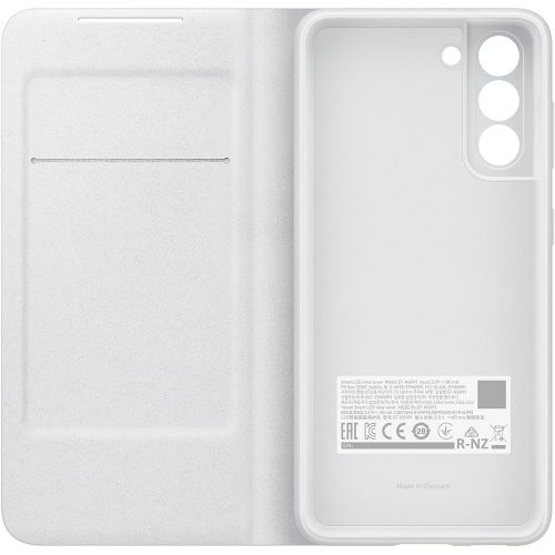 삼성 Samsung Electronics Samsung Galaxy S21 Official LED Flip Cover Case (Gray)