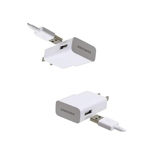 삼성 Samsung Electronics Samsung Travel Charger for Galaxy S3/S4/Note 2 & Other Smartphones, 2 Pack Non Retail Packaging White