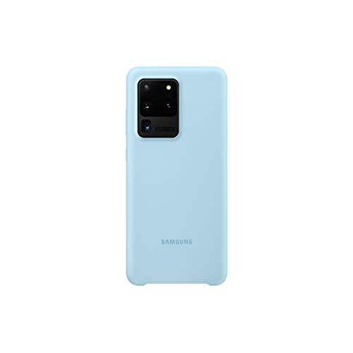 삼성 Samsung Electronics Samsung Galaxy S20 Ultra Case, Silicone Back Cover Blue (US Version with Warranty) (EF PG988TLEGUS)