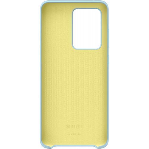 삼성 Samsung Electronics Samsung Galaxy S20 Ultra Case, Silicone Back Cover Blue (US Version with Warranty) (EF PG988TLEGUS)