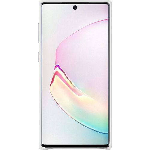 삼성 Samsung Electronics Samsung Official Galaxy Note 10 / Note 10+ Case, Leather Back Protective Cover Case (White, Galaxy Note 10)