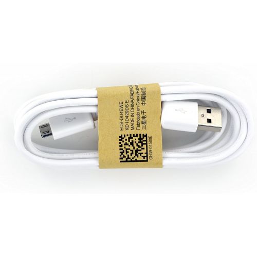 삼성 Samsung Electronics Samsung 3.3 Ft. Cable Micro USB Data Cable for Galaxy S3/S4/Note 2 & Other Smartphones - Non-Retail Packaging - White