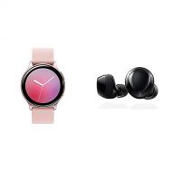 Samsung Electronics Samsung Galaxy Watch Active 2 (40mm, GPS, Bluetooth) Smart Watch - Pink Gold with Samsung Galaxy Buds+ Plus, True Wireless Earbuds (Wireless Charging Case Included), Black