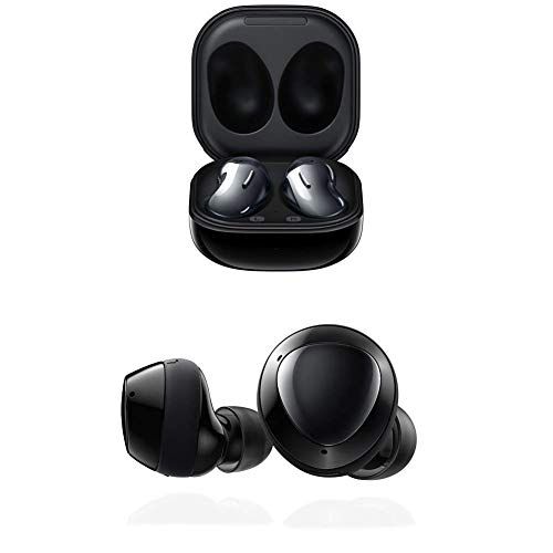  Samsung Electronics Samsung Galaxy Buds Live, True Wireless Earbuds w/Active Noise Cancelling (Wireless Charging Case Included), Mystic Black with, True Wireless Earbuds Black