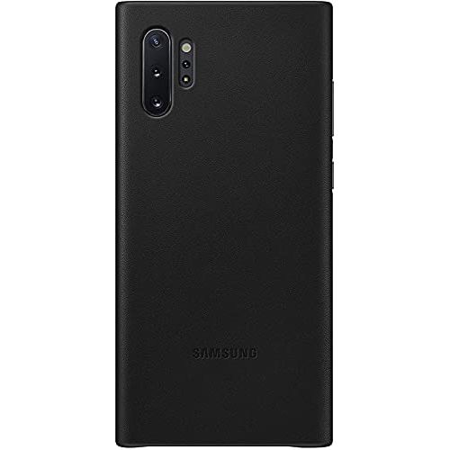 삼성 Samsung Electronics SAMSUNG Original Galaxy Note 10+ Leather Cover Case - Black
