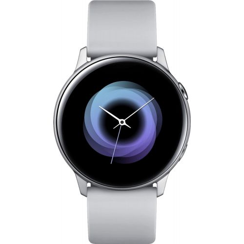 삼성 Samsung Electronics Samsung Galaxy Watch Active (40mm, GPS, Bluetooth, WiFi), - US Version with Warranty, Silver/Grey, 2.3
