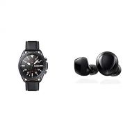 Samsung Electronics Samsung Galaxy Watch 3 (45mm, GPS, Bluetooth) Smart Watch - Mystic Black (US Version) with Samsung Galaxy Buds+ Plus, True Wireless Earbuds, Black ? US Version