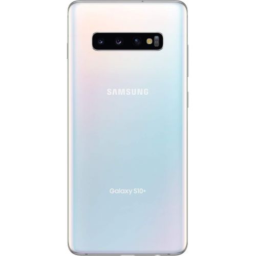  Samsung Electronics Samsung Galaxy S10+?Factory Unlocked Android Cell Phone US Version 128GB of Storage Fingerprint ID and Facial Recognition Long-Lasting Battery Prism White