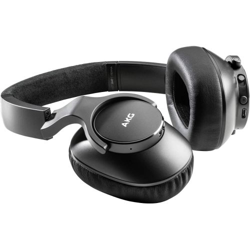 삼성 AKG (A Samsung Brand) N700NC M2 Over-Ear Foldable Wireless Headphones, Active Noise Cancelling Headphones - Black (US Version), 2.6, Model:GP-N700HAHCIWA