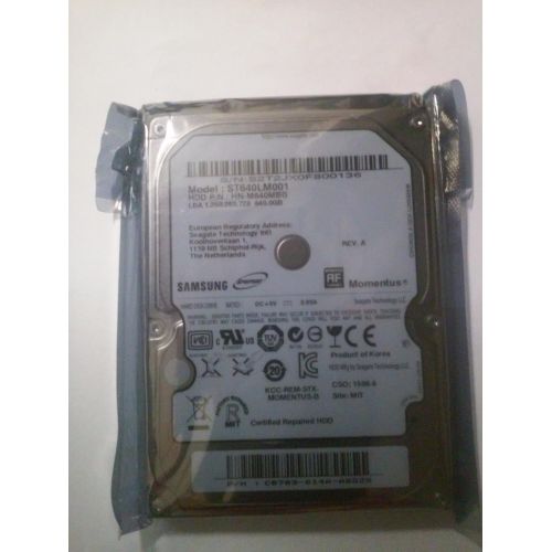 삼성 Samsung Electronics Samsung Refurb ST640LM001 SpinPoint 640GB SATA 300Mbps 5400RPM 8MB 2.5 Inch HDD