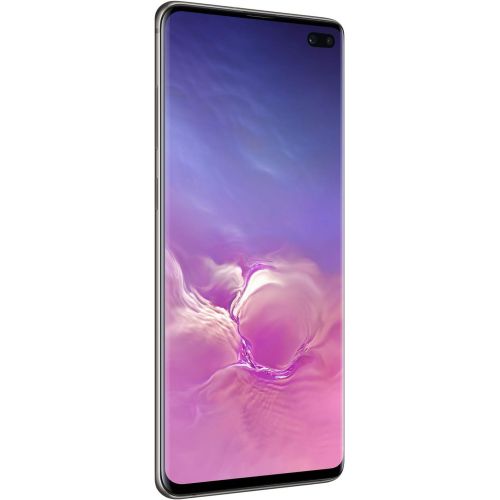  [아마존베스트]Samsung Electronics Samsung Galaxy S10+Factory Unlocked Android Cell Phone | US Version | 1TB of Storage | Fingerprint ID and Facial Recognition | Long-Lasting Battery | Ceramic Black