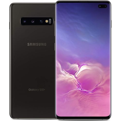  [아마존베스트]Samsung Electronics Samsung Galaxy S10+Factory Unlocked Android Cell Phone | US Version | 1TB of Storage | Fingerprint ID and Facial Recognition | Long-Lasting Battery | Ceramic Black