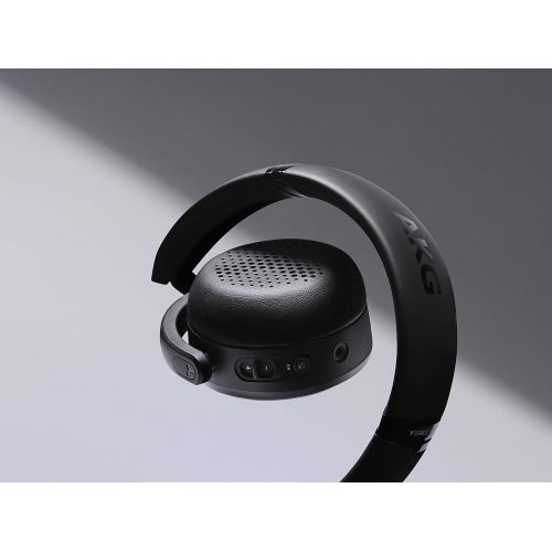  AKG Y500 On-Ear Foldable Wireless Bluetooth Headphones - Black (US Version)