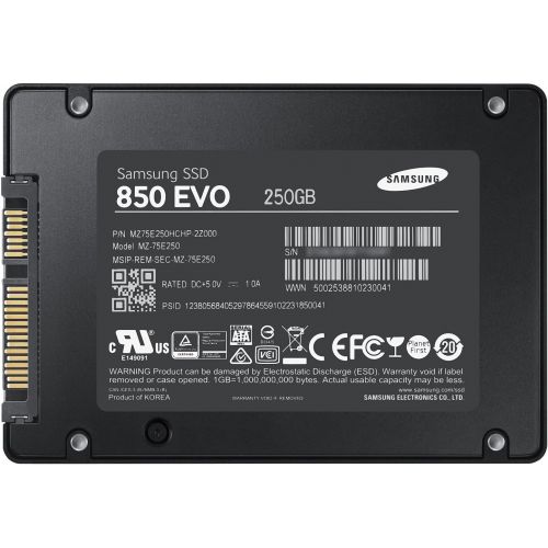삼성 Samsung 850 EVO 250GB 2.5-Inch SATA III Internal SSD (MZ-75E250BAM)
