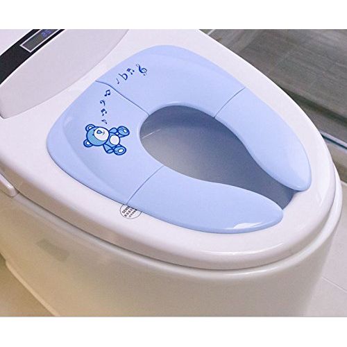  Samy Best 1pc Baby Travel Folding Potty Seat Toddler Portable Toilet Training seat Children Urinal Cushion Children Pot Chair pad/mat