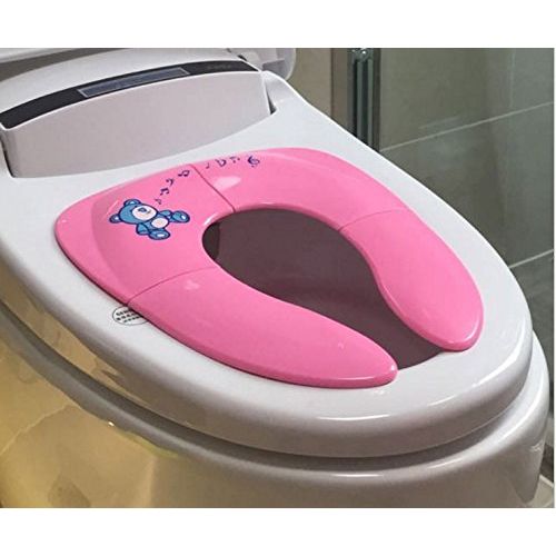  Samy Best 1pc Baby Travel Folding Potty Seat Toddler Portable Toilet Training seat Children Urinal Cushion Children Pot Chair pad/mat