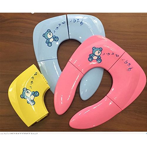  Samy Best 1pc Baby Travel Folding Potty Seat Toddler Portable Toilet Training seat Children Urinal Cushion Children Pot Chair pad/mat