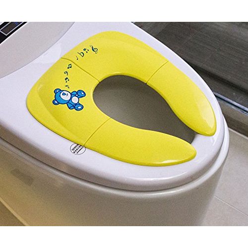  Samy Best 1pc Baby Travel Folding Potty Seat Toddler Portable Toilet Training seat Children Urinal Cushion Children Pot Chair pad/mat