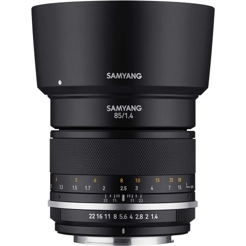  Samyang MK2 85mm F1.4 Weather Sealed Telephoto Lens for Canon EF (MK85-C)