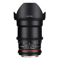 Samyang SYDS35M-N VDSLR II 35mm T1.5 Wide-Angle Cine Lens for Nikon (FX) Cameras