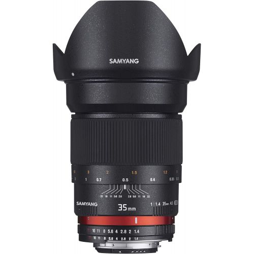  Samyang SY35MAE-N 35mm F1.4 Lens for Nikon AE