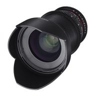 Samyang SYDS35M-MFT VDSLR II 35mm T1.5 Wide-Angle Cine Lens for Olympus/Panasonic Micro 4/3 Cameras