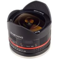 Samyang 8mm F2.8 UMC Fisheye II (Black) Lens for Canon EF-M Mount Compact System Cameras