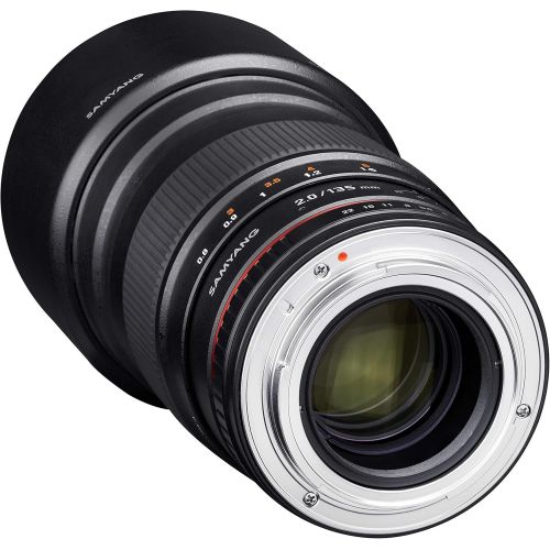  Samyang 135mm f2.0 ED UMC Telephoto Lens for Nikon Digital SLR Cameras