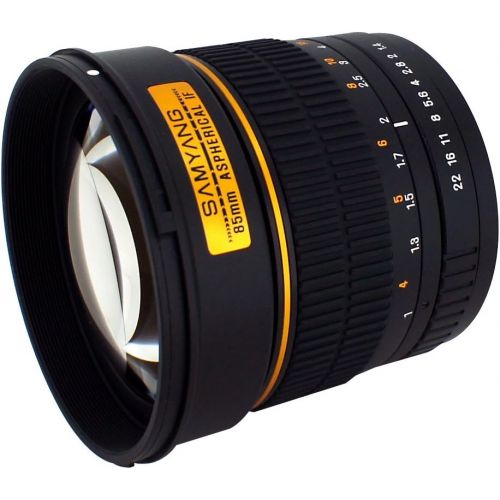  Samyang SY85MAE-N 85mm F1.4 Lens for Nikon AE