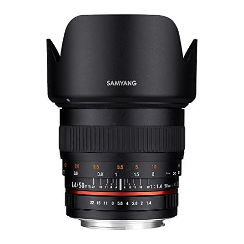  Samyang SY50M-C EF Cameras Standard-Prime Lens Fixed Prime for Canon EOS EF Digital SLR