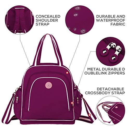  San Gabriel Diaper Bag Backpack, Multi-Function Waterproof Travel Backpack Maternity Baby Nappy Changing...