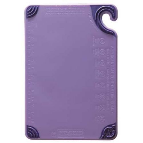  San Jamar SAN JAMAR CBG121812PR Cutting Board, 12x18, Purple