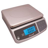 San Jamar Digital Food Scale, Battery Operated with 66 Pound Capacity for Cooking, Baking, Meal Prep, Diet Tracking, Stainless Steel, 6.82 Pounds, Silver