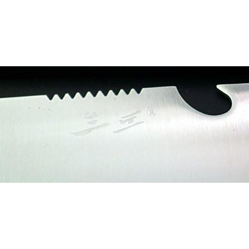  [아마존베스트]11 1/4 San Oka Ultra-Thin Stainless Steel Vegetable Knife/Meat Cleaver in Handsome Gift Box