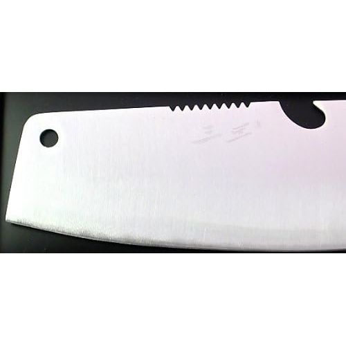  [아마존베스트]11 1/4 San Oka Ultra-Thin Stainless Steel Vegetable Knife/Meat Cleaver in Handsome Gift Box