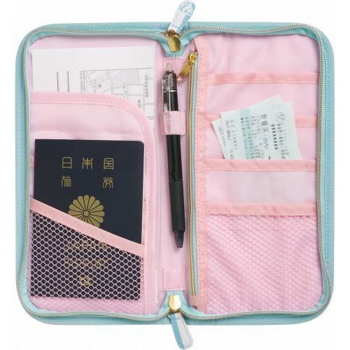  San-X Rilakkuma Passport Case / Travel Case CT83901 (Blue)