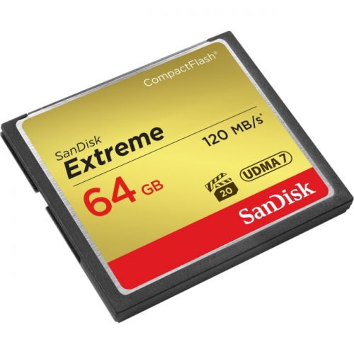샌디스크 SanDisk Extreme 64GB CompactFlash Memory Card