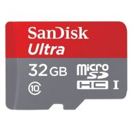 SanDisk Sandisk Ultra 32GB MicroSD Memory Card Micro-SDHC High Speed Class 10 D2 for Samsung Galaxy J3 J5 J7, Note 3 4 Edge, S5 S7 Edge S8 S8+, Tab 4 NOOK 10.1 (SM-T530) 7.0 (SM-T230) E NO