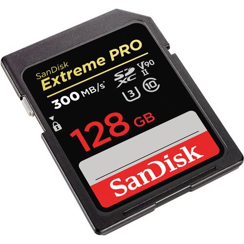 샌디스크 SanDisk 128GB Extreme PRO UHS-II SDXC Memory Card