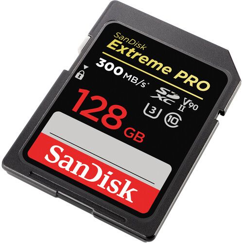 샌디스크 SanDisk 128GB Extreme PRO UHS-II SDXC Memory Card