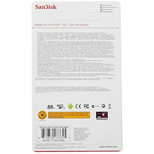 샌디스크 [아마존베스트]SanDisk 32GB X2 (64GB) MicroSD HC Ultra Uhs-1 Memory Card, Class 10