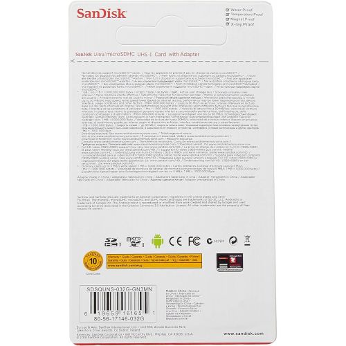 샌디스크 [아마존베스트]SanDisk 32GB X2 (64GB) MicroSD HC Ultra Uhs-1 Memory Card, Class 10