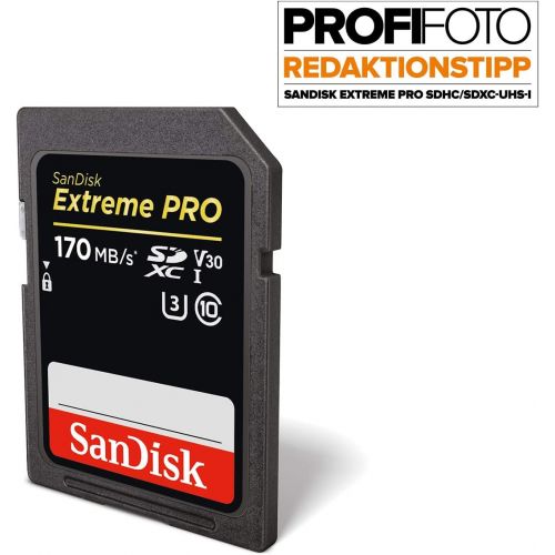 샌디스크 [아마존베스트]SanDisk 64GB Extreme PRO SDXC UHS-I Card - C10, U3, V30, 4K UHD, SD Card - SDSDXXY-064G-GN4IN