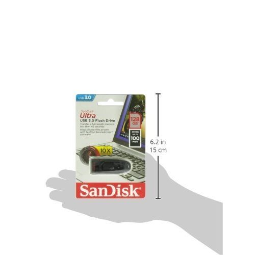 샌디스크 [아마존 핫딜]  [아마존핫딜]SanDisk Ultra 128GB USB-Flash-Laufwerk USB 3.0 bis zu 100MB/Sek
